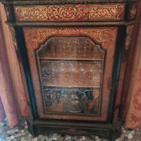 CREDENZA STILE BOULLE TARTARUGA E METALLO