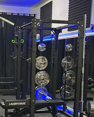 Lacertosus Pro Power Rack completo + accessori