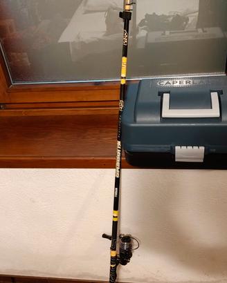 Canna da pesca+mulinello