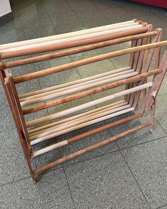 Stendibiancheria Vintage in Legno anni 40/50