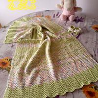 Corredino baby 120euro cottone lavorato ai ferri