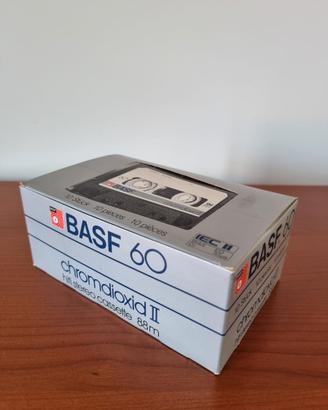 audiocassette BASF Chromdioxid II 60