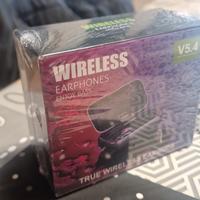 cuffie wireless bluetooth (nuove)