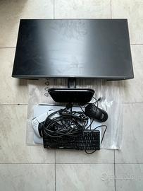 ps5+ console +monitor e mouse e tastiera