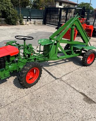 T45 TRATTORINO GOLDONI 4×4 CON GRU IDRAULICO