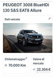 Peugeot 3008 1,5 BlueHDi 2022 EAT8 Automatica 