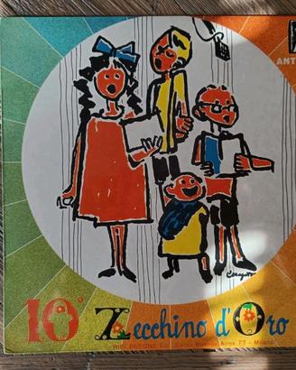 Disco 10° Zecchino D'oro 1968 Cristina D'Avena