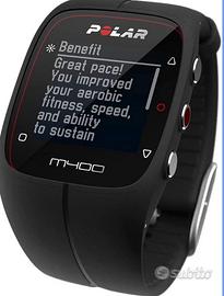Polar M400 running watch + fascia cardio
