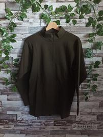 MAGLIA LUPETTO VERDE OLIVA TG. S E M