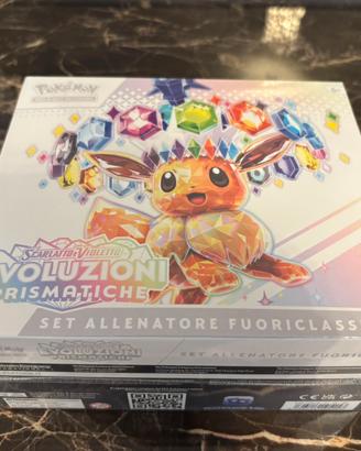 Pokemon set allenatore evoluzioni prismatiche