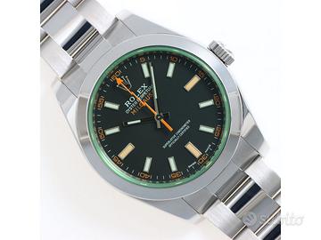 Rolex Milgauss 116400GV Vetro Verde Anno 2021