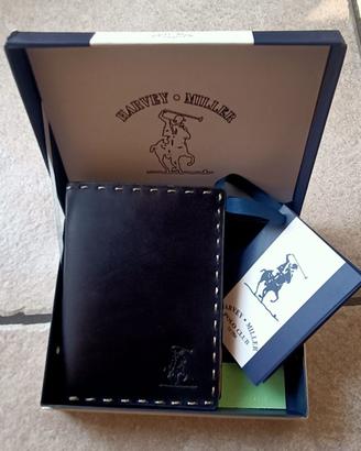 Portafoglio Harvey Miller Polo Club vera pelle