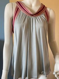 Top grigio perla Missoni