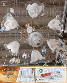 Codice: 264388 LAMPADARIO 6 LUCI STILE CLASSICO C