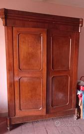 Armadio a 2 ante in legno