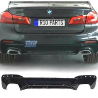 DIFUSORE BMW G30 G31 LOOK M PERFORMANCE NERO LUCID