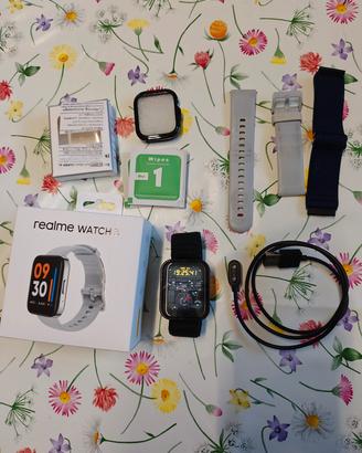 Realme Watch 3 Grigio - PARI AL NUOVO + Accessori 