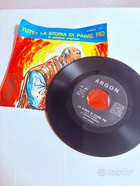 Vinile 45 giri - Tutta La Storia Di Padre Pio