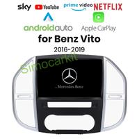 Autoradio 10'' Android 8+256Gb Per Mercedes Vito