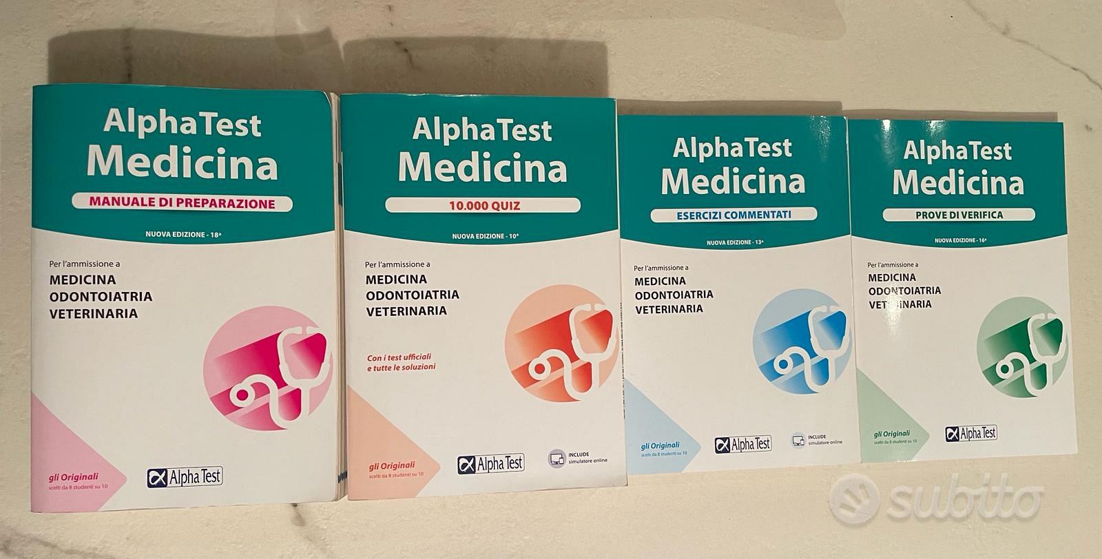 Alpha test medicina - Libri e Riviste In vendita a Bologna