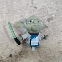 Peluche Yoda Star Wars - Con Spada Laser - NUOVO c