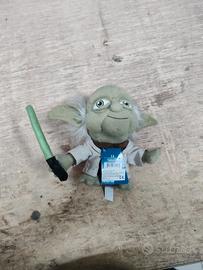 Peluche Yoda Star Wars - Con Spada Laser - NUOVO c