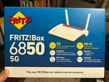Modem Fritzbox 6850 5G - in GARANZIA fino 06/2031