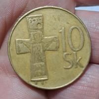moneta da 10 corone Slovacca 1994