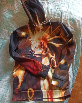 Felpa con cappuccio Naruto