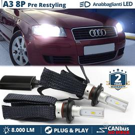 Kit LED H7 AUDI A3 8P Anabbaglianti CANbus 6500K