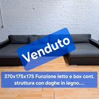 Divano Moderno xxl Doppia Penisola Box e letto