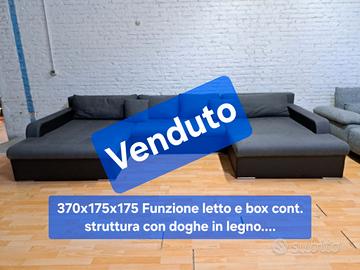 Divano Moderno xxl Doppia Penisola Box e letto