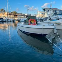 Barca 5m e carrello alaggio