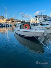 Barca 5m e carrello alaggio