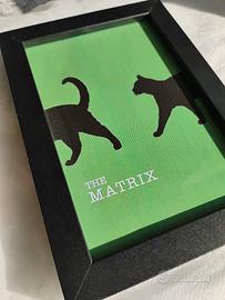 Quadretto "The Matrix" - Gatto dejà vu
