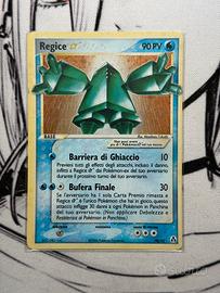 Pokemon Regice Gold Star - EX ITA