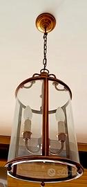 Lampadario lanterna vintage
