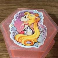 Porta gioie Sailor Moon – scatolina esagonale rosa