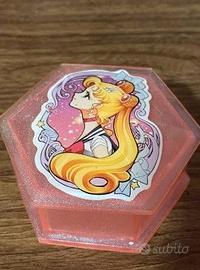 Porta gioie Sailor Moon – scatolina esagonale rosa