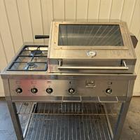 Barbecue Smeg a gas BQ613T