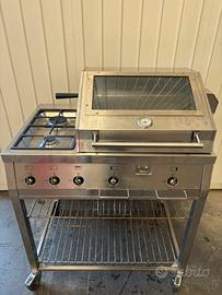 Barbecue Smeg a gas BQ613T