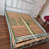 letto matrimoniale in ferro battuto di lusso
