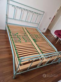 letto matrimoniale in ferro battuto di lusso