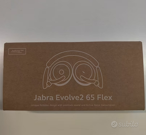 Jabra Evolve 2 65 Flex Cuffie Stereo Wireless