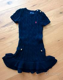 vestitino ralph lauren blu taglia 4 anni