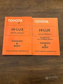 Manuale Officina Toyota  Hilux 1983 + Supplemento