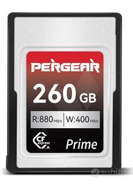 Pergear CFexpress Tipo A 260GB + Lettore USB-C