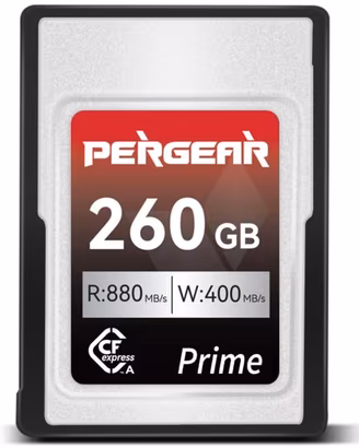 Pergear CFexpress Tipo A 260GB + Lettore USB-C