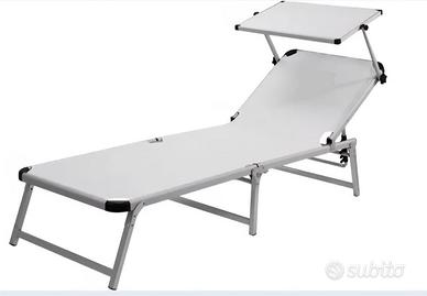 Coppia lettini da spiaggia