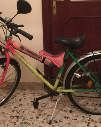 BICICLETTA DA PASSEGGIO / TREKKING MULTICOLOR - AC